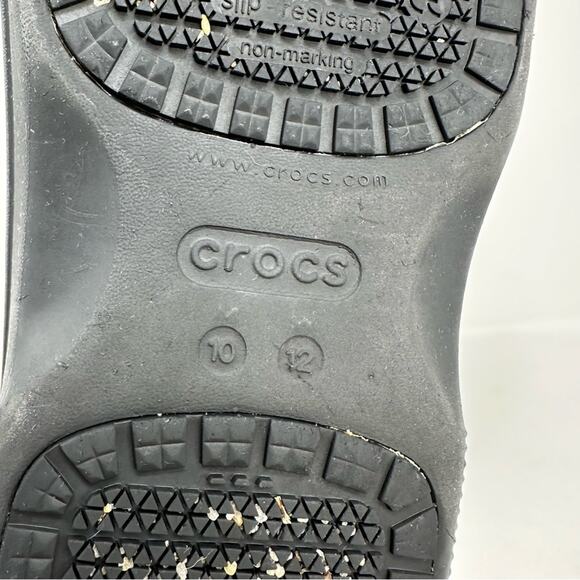 Crocs On-The-Clock Work Slip On -BLACK - Picture 6 of 6